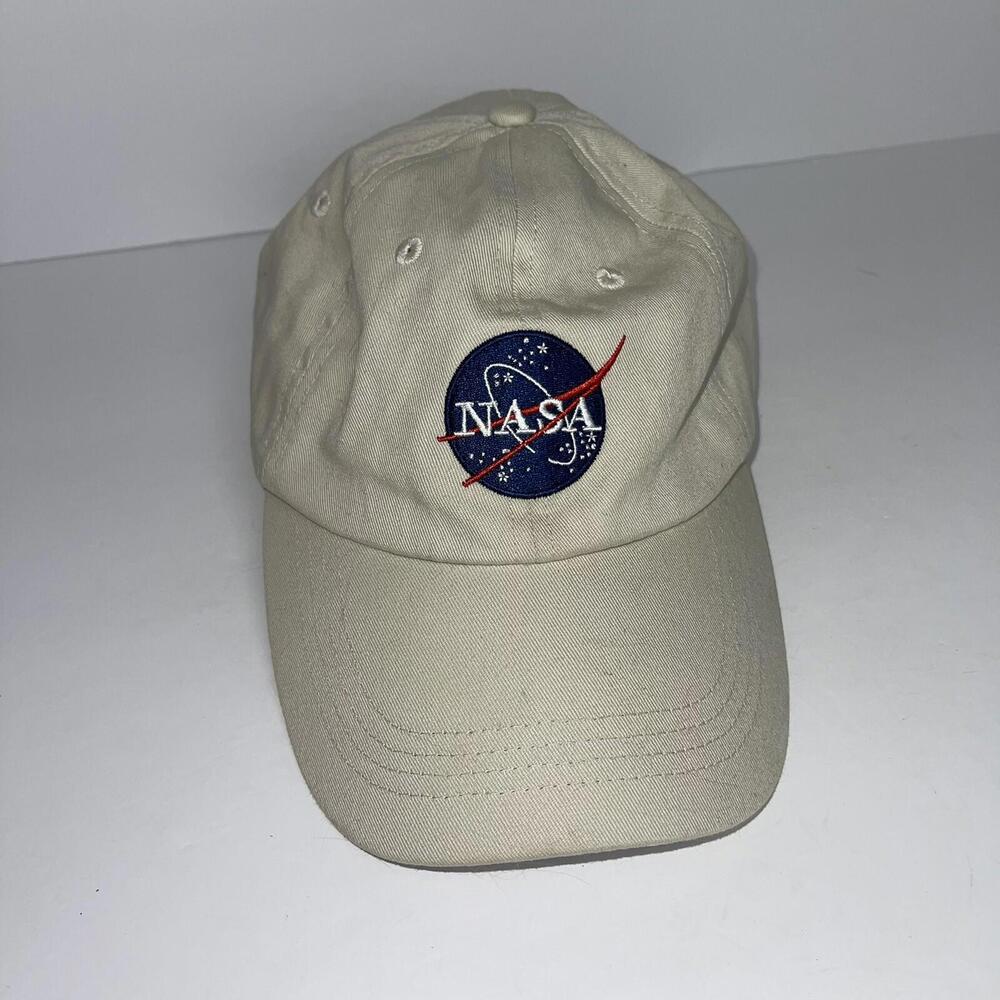 NASA Logo Adjustable Cap Unisex Tan
